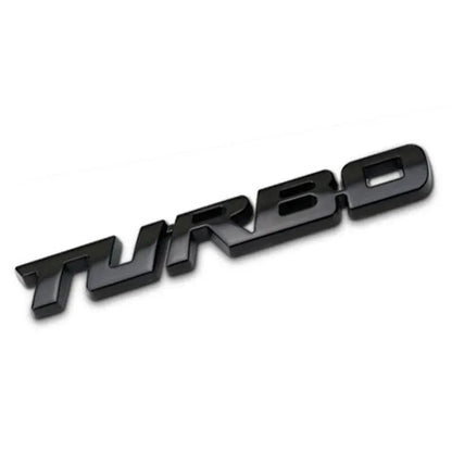 Car Adhesive TURBO Emblem Badge - 3 - cs | ONEFY.SHOP