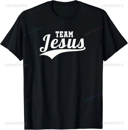 Team Jesus Faith T-Shirt - 8 - an | ONEFY.SHOP