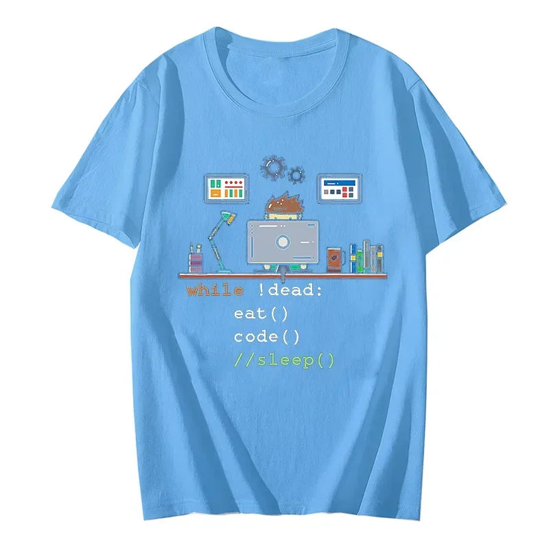 Computer Thematic T-Shirt - 2 - ps | ONEFY.SHOP