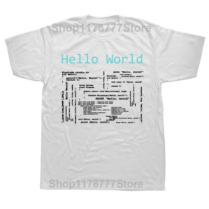 Hello World T-Shirt - 2 - ps  | ONEFY.SHOP