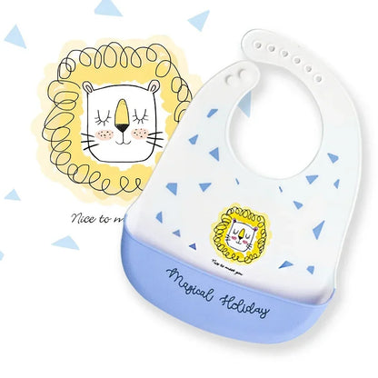 Baby Bibs Baby Animal Printed - 9 - bs | ONEFY.SHOP