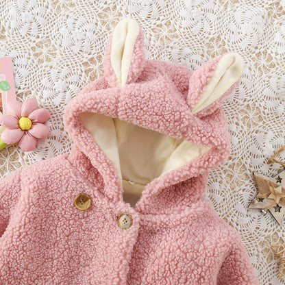 Baby Girl’s Coat Winter Cute - 9 - kn | ONEFY.SHOP
