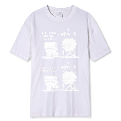T-shirt « Code ne fonctionne pas » - 2 - PS | ONEFY.SHOP