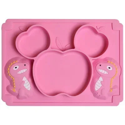 Dinosaur Bowl Plates with Spoon - 9 - bs | ONEFY.SHOP