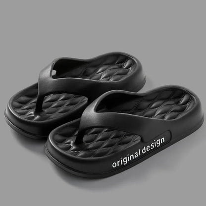 Minimalist Concave Thick Sole Slide Sandal - 2 - gn  | ONEFY.SHOP