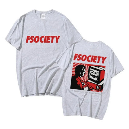 FSociety Mr. Robot Themed Hacker T-Shirt - 2 - ps | ONEFY.SHOP