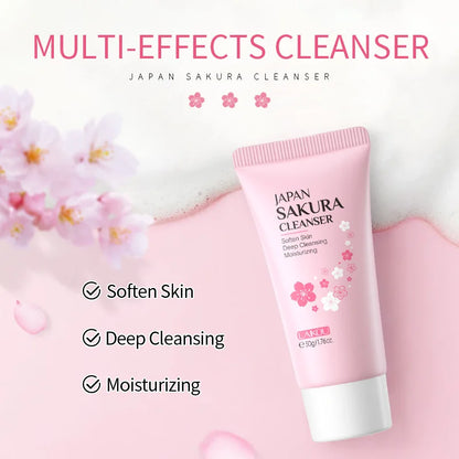 Sakura Multi-Effects Facial Cleanser - 4 - se | ONEFY.SHOP