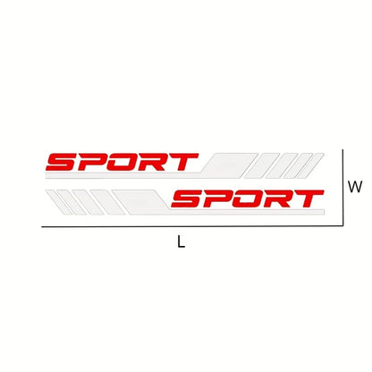 Car Side Skirt SPORT Graphic Decals  - 3 - cs | ONEFY.SHOP