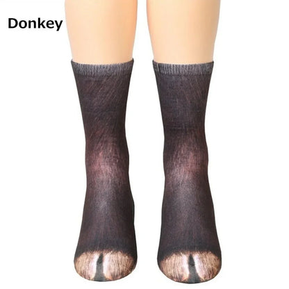 Realistic 3D Animal Paw Print Socks - 7 -  fs | ONEFY.SHOP
