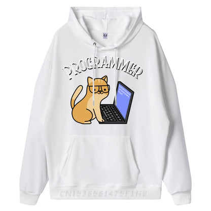 Programmer Cat Coding Enthusiast Hoodie - 2 - ps | ONEFY.SHOP
