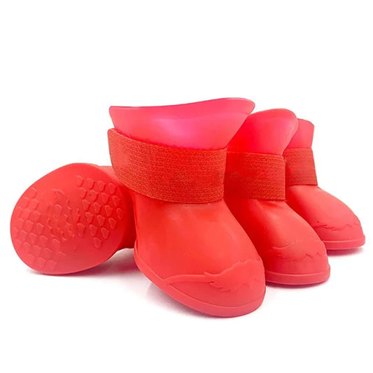 4Pcs Pet Rainshoe Anti-Slip Rubber - 8 - pn | ONEFY.SHOP