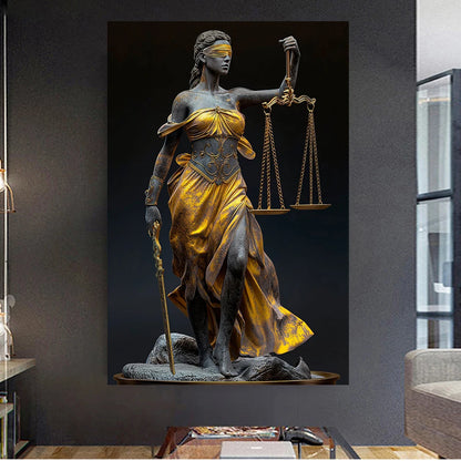 Toile murale « Dame Justice » dramatique – 6 – he | ONEFY.SHOP