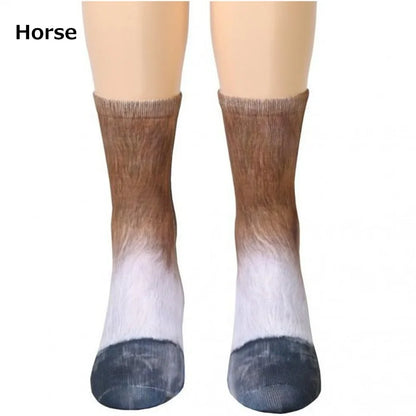 Realistic 3D Animal Paw Print Socks - 7 -  fs | ONEFY.SHOP