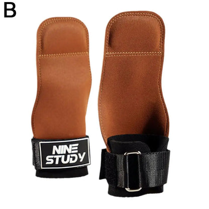 Cowhide Weightlifting Grip Pads - 4 - fs | ONEFY.SHOP