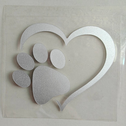 Heart Dog Pet Car Sticker - 5 - cs | ONEFY.SHOP