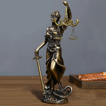 Lady Justice Statue Figurine - 2 - aw | ONEFY.SHOP