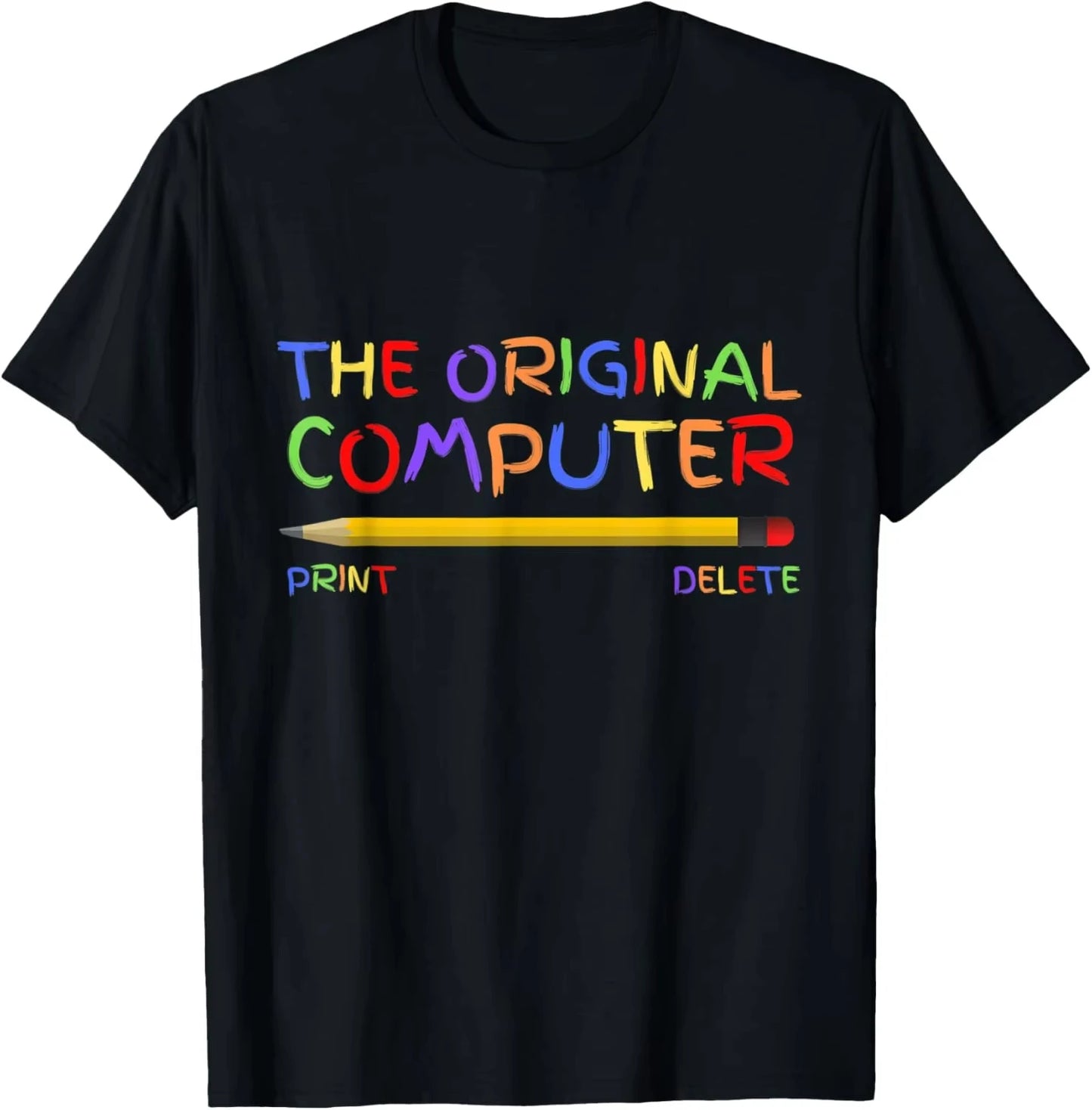 T-shirt original « Crayon d'ordinateur » - 2 - ps | ONEFY.SHOP