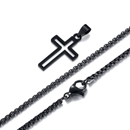 Casual Cross Necklace for Men - 8 - js | ONEFY.SHOP