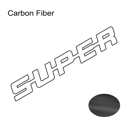 Truck "SUPER" Windshield Decal - 7 -  rs | ONEFY.SHOP