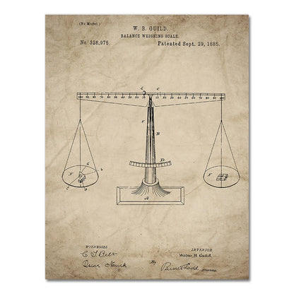 Lady Justice Law Patent Posters - 2 - aw | ONEFY.SHOP