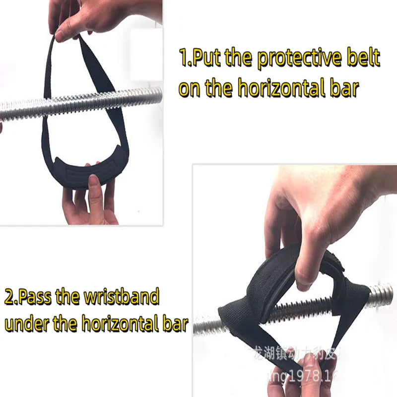 Weight Lifting Wrist Support Straps - 4 - fs | ONEFY.SHOP