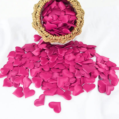 Bulk Satin Heart Confetti - 7 -  rs | ONEFY.SHOP