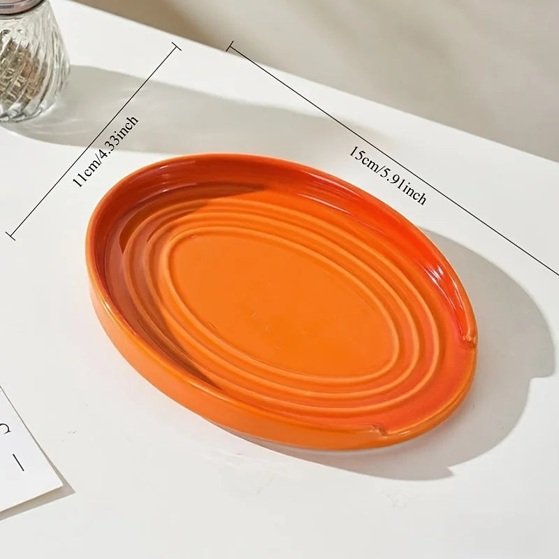 Porcelain Spoon Rest - 6 - km | ONEFY.SHOP