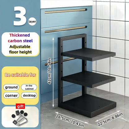 Adjustable Pot Rack Organizer - 6 - oe | ONEFY.SHOP