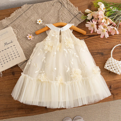 Girl Dress Summer Flower - 9 - kn | ONEFY.SHOP