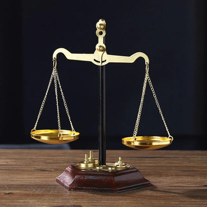 Classic Brass Balance Scale Ornament - 2 - aw | ONEFY.SHOP