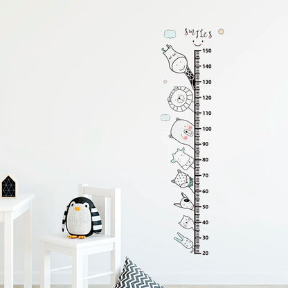 3PC Cartoon Animal Rule Wall Stickers - 9 - rs | ONEFY.SHOP