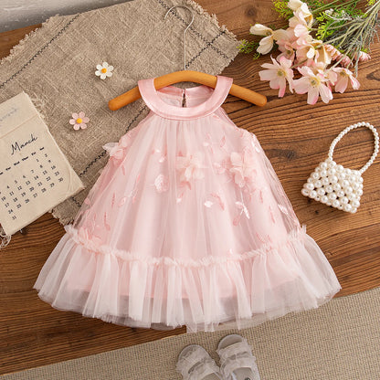 Girl Dress Summer Flower - 9 - kn | ONEFY.SHOP