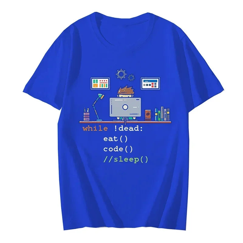 Computer Thematic T-Shirt - 2 - ps | ONEFY.SHOP