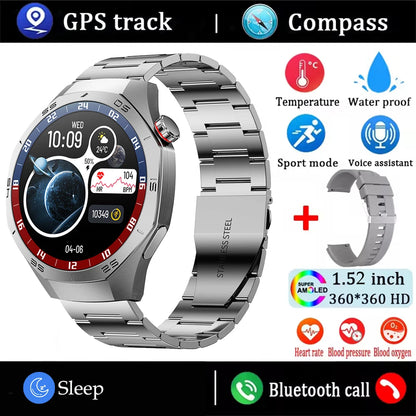 Round Smart Watch - 4 - ss | ONEFY.SHOP