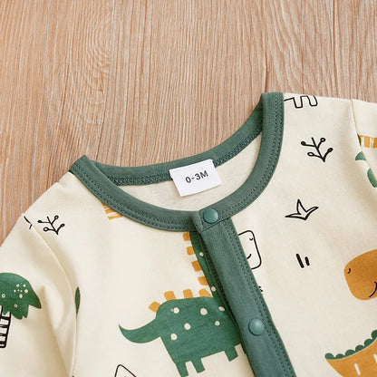 Baby Boys Jumpsuit Dino - 9 - kn | ONEFY.SHOP