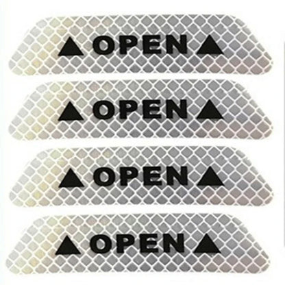 Car Door Open Warning Stickers - 3 - cs | ONEFY.SHOP