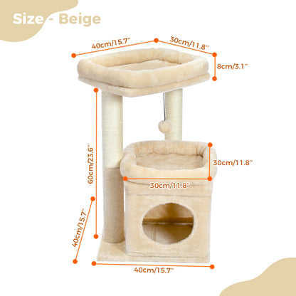 Double Floor Cat Tower - 5 - ps | ONEFY.SHOP