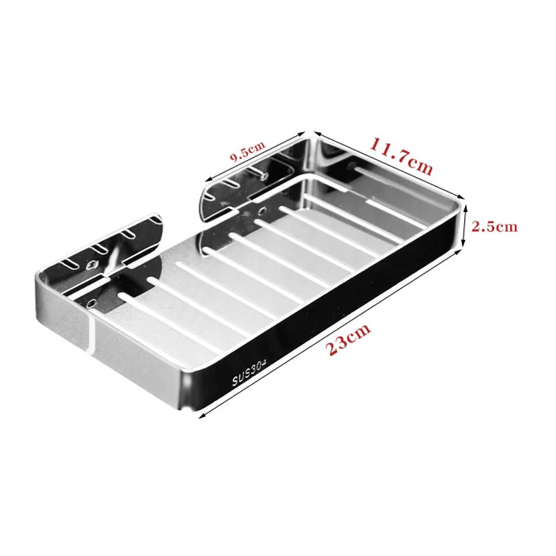 Bathroom Shelf Wall Mounted Soap - 6 - km | ONEFY.SHOP
