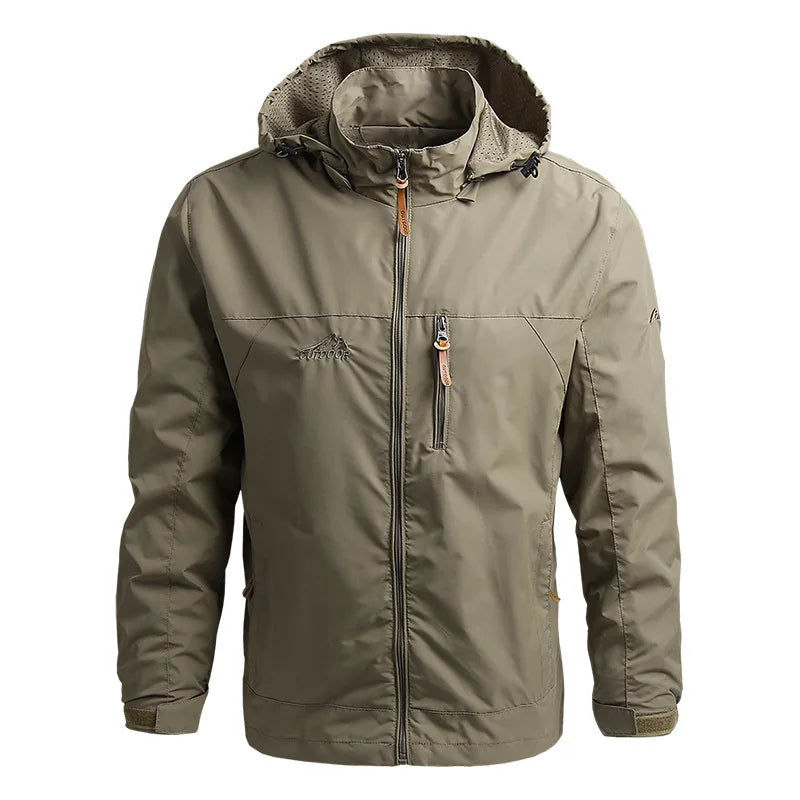 Waterproof Outdoor Utility Jacket - 2 - gn | ONEFY.SHOP