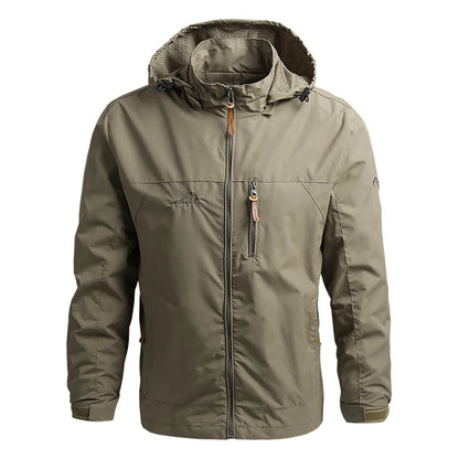 Waterproof Outdoor Utility Jacket - 2 - gn | ONEFY.SHOP