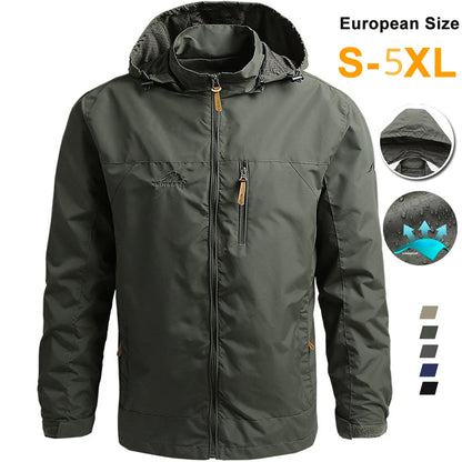 Waterproof Outdoor Utility Jacket - 2 - gn | ONEFY.SHOP