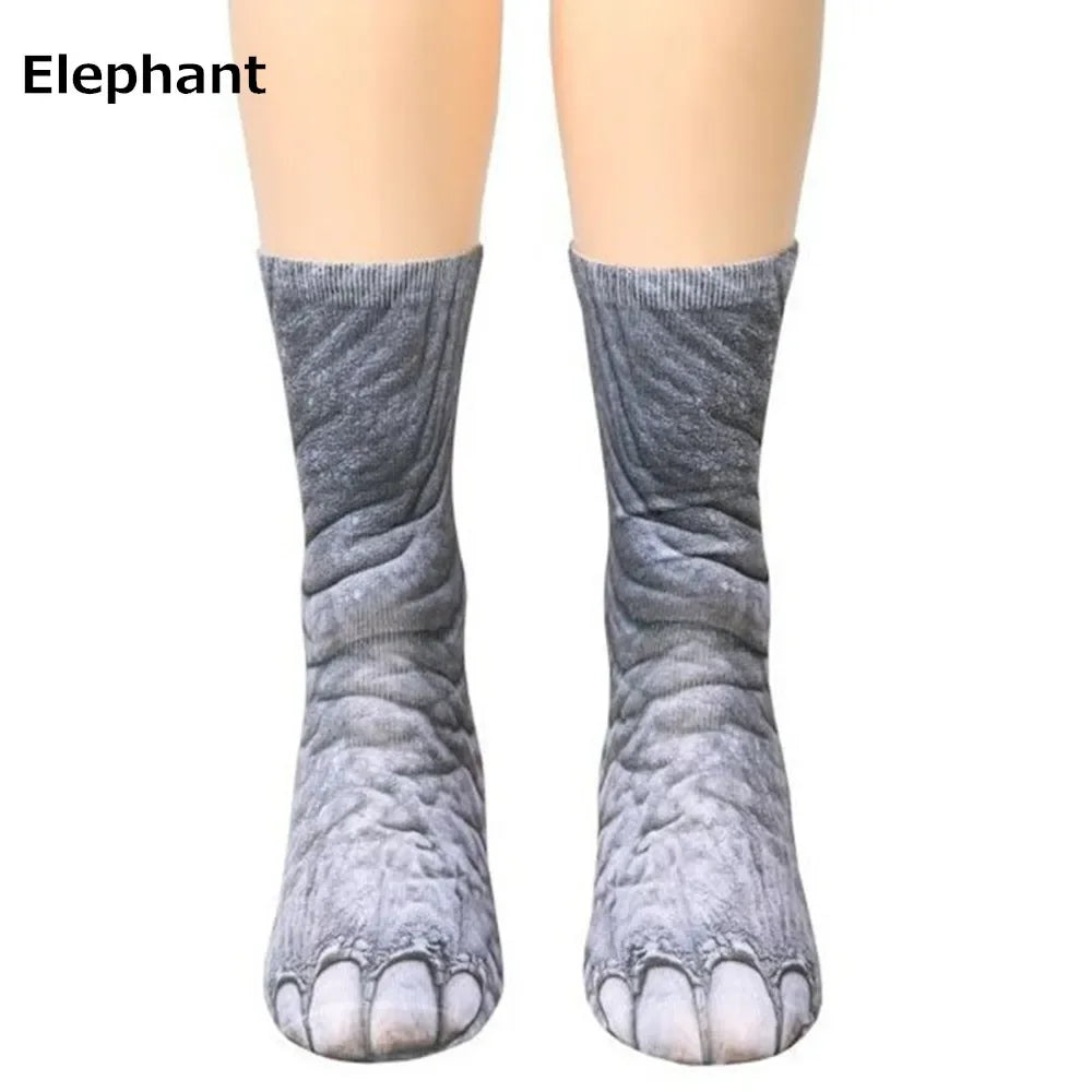 Realistic 3D Animal Paw Print Socks - 7 -  fs | ONEFY.SHOP