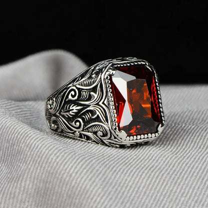 Men's Ottoman-Style Statement Ring - 2 - gn | ONEFY.SHOP