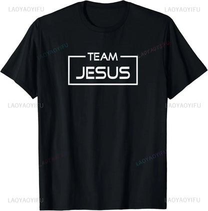 Team Jesus Faith T-Shirt - 8 - an | ONEFY.SHOP