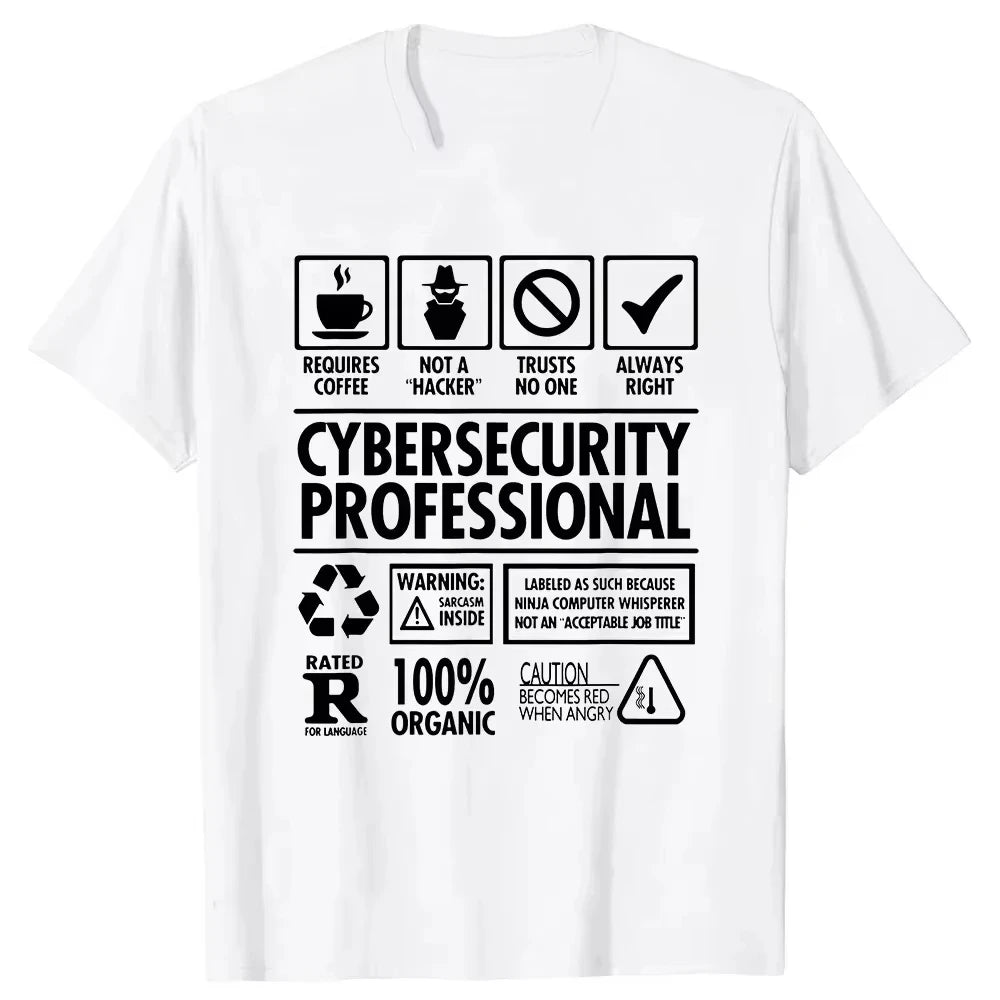 Cyber Security Professional T-Shirt - 2 - ps  | ONEFY.SHOP
