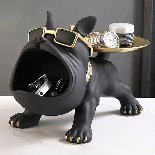 Decorative Bulldog Valet Tray and Storage Holder - 7 -  fs | ONEFY.SHOP