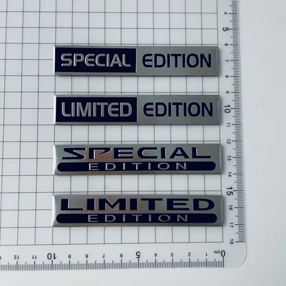 3D Metal LIMITED EDITION Sticker - 3 - cs | ONEFY.SHOP