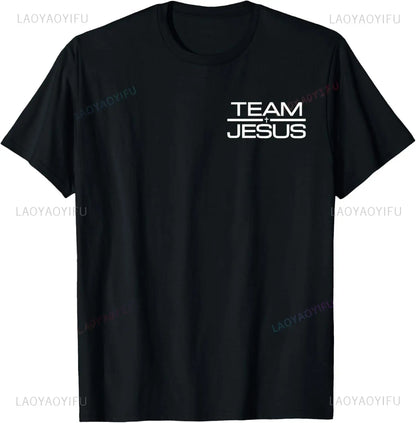 Team Jesus Faith T-Shirt - 8 - an | ONEFY.SHOP