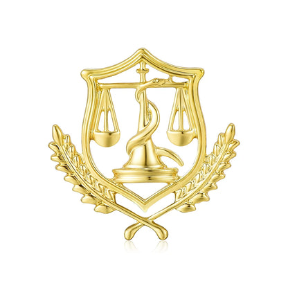 Fair Libra Lawyer Brooch - 2 - aw | ONEFY.SHOP