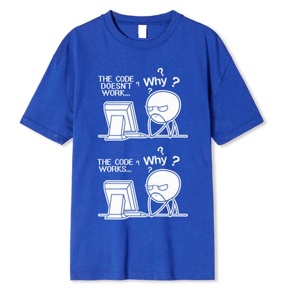 T-shirt « Code ne fonctionne pas » - 2 - PS | ONEFY.SHOP